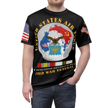 Load image into Gallery viewer, AOP - USAF - United States Air Force - Cold War Veteran with Cold War Service Ribbons