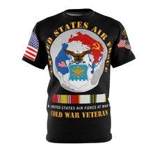Load image into Gallery viewer, AOP - USAF - United States Air Force - Cold War Veteran with Cold War Service Ribbons