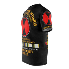 Load image into Gallery viewer, All Over Printing (AOP) - Army - 7th Infantry Div - "Bayonet Division" - Camp Casey Korea - Tong Du Chon