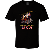 Load image into Gallery viewer, America - Spirit Of 76 - God Bless The Usa Classic T Shirt