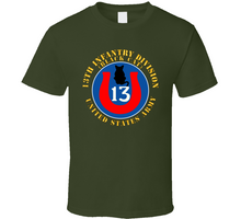 Load image into Gallery viewer, Army - 13th Infantry Divison - Black Cat Classic T Shirt
