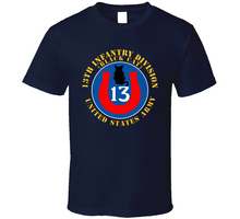 Load image into Gallery viewer, Army - 13th Infantry Divison - Black Cat Classic T Shirt