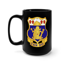 Load image into Gallery viewer, Black Coffee Mug 15oz - Army - 15th Infantry Regiment - DUI wo Txt X 300