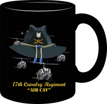 Load image into Gallery viewer, Army - 17th Cavalry with Branch, Slicks - Mug