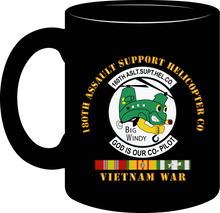 Load image into Gallery viewer, Army - 180th Assault Support Helicopter Company wtih Vietnam Service Ribbons - Mug