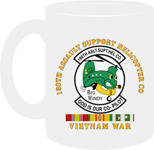 Load image into Gallery viewer, Army - 180th Assault Support Helicopter Company wtih Vietnam Service Ribbons - Mug