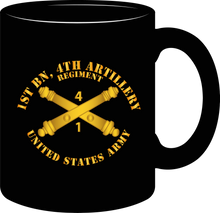 Load image into Gallery viewer, Army - 1st Battalion 4th Field Artillery Regiment - with Arty Branch - Mug