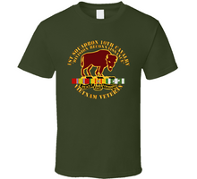 Load image into Gallery viewer, Army - 1st Squadron, 10th Cavalry W Svc Ribbon Classic T Shirt