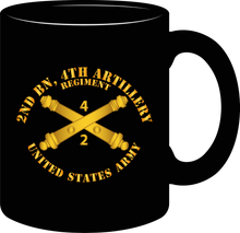 Load image into Gallery viewer, Army - 2nd Battalion 4th Field Artillery Regiment - with Arty Branch - Mug
