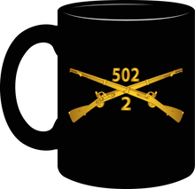 Load image into Gallery viewer, Army - 2nd Battalion 502nd Infantry Regiment - Infantry Branch- Mug