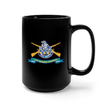 Load image into Gallery viewer, Black Mug 15oz - Army - 31st Infantry Regiment w Br - Ribbon X 300