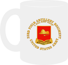 Load image into Gallery viewer, Army - 33rd Field Artillery Regiment - US Army - Mug