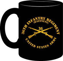Load image into Gallery viewer, Army - 36th Infantry Regiment - Bayonets - Infantry Branch - Mug