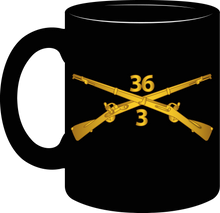 Load image into Gallery viewer, Army - 3rd Battalion - 36th Infantry Regiment Branch - Mug