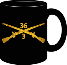 Load image into Gallery viewer, Army - 3rd Battalion - 36th Infantry Regiment Branch - Mug