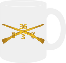 Load image into Gallery viewer, Army - 3rd Battalion - 36th Infantry Regiment Branch - Mug