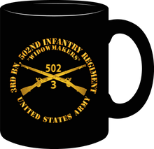 Load image into Gallery viewer, Army - 3rd Battalion 502nd Infantry Regiment - Widowmakers - Infantry Branch - Mug