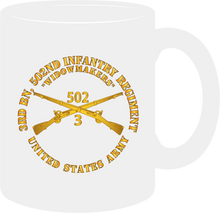 Load image into Gallery viewer, Army - 3rd Battalion 502nd Infantry Regiment - Widowmakers - Infantry Branch - Mug