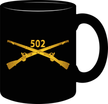 Load image into Gallery viewer, Army - 502nd Infantry Regiment - Infantry Branch - Mug