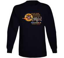 Load image into Gallery viewer, Army - 601st Tank Destroyer Battalion With Anti-tank Gun Eur Vietnam Service Ribbons World War II T Shirt, Hoodie and Long Sleeve