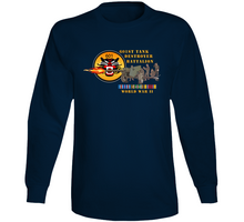 Load image into Gallery viewer, Army - 601st Tank Destroyer Battalion With Anti-tank Gun Eur Vietnam Service Ribbons World War II T Shirt, Hoodie and Long Sleeve