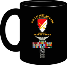 Load image into Gallery viewer, Army - 6th Cavalry Bde - Desert Storm w DS SVC - AFEM w Arrow - Special - Mug