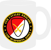 Load image into Gallery viewer, Army - 6th Cavalry Brigade Camp Humphreys Korea - Mug