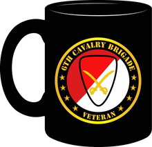 Load image into Gallery viewer, Army - 6th Cavalry Brigade Veteran - Mug