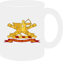 Load image into Gallery viewer, Army - 6th Field Artillery with Branch - Ribbon - Mug