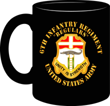 Load image into Gallery viewer, Army - 6th Infantry Regiment - Regulars - Mug