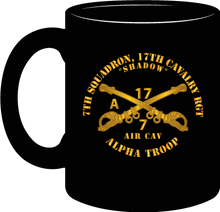 Load image into Gallery viewer, Army - 7th Squadron 17th Cavalry Regiment - Alpha Troop - Shadow - Mug