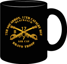 Load image into Gallery viewer, Army - 7th Squadron 17th Cavalry Regiment - Bravo Troop - Blackjack - Mug
