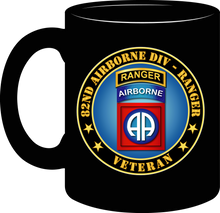 Load image into Gallery viewer, Army - 82nd Airborne Div - Ranger Veteran - Coffee Mug