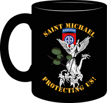 Load image into Gallery viewer, Army - 82nd Airborne Division - Saint Michael - Protecting Us - Mug