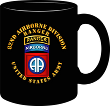 Load image into Gallery viewer, Army - 82nd Airborne Division - SSI - Ranger - Mug