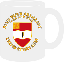 Load image into Gallery viewer, Army - 82nd Field Artillery - Can and Will - Mug
