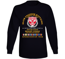Load image into Gallery viewer, Army - 864th Eng Bn - Opn Dragon Strike W Afghan Svc Long Sleeve