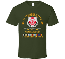 Load image into Gallery viewer, Army - 864th Eng Bn - Opn Dragon Strike W Afghan Svc Classic T Shirt