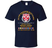 Load image into Gallery viewer, Army - 864th Eng Bn - Opn Dragon Strike W Afghan Svc Classic T Shirt