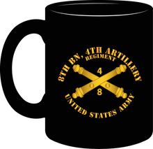 Load image into Gallery viewer, Army - 8th Battalion 4th Field Artillery Regiment - with Arty Branch - Mug