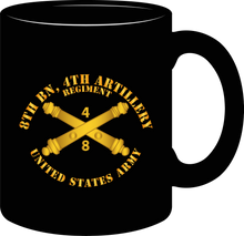 Load image into Gallery viewer, Army - 8th Battalion 4th Field Artillery Regiment - with Arty Branch - Mug