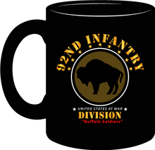 Load image into Gallery viewer, Army - 92nd Infantry Division - Buffalo Soldiers RGB 300DPI - Mug