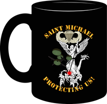 Load image into Gallery viewer, Army - Airborne Wings - Saint Michael - Protecting US from Death Mug