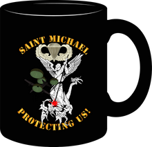 Load image into Gallery viewer, Army - Airborne Wings - Saint Michael - Protecting US from Death Mug
