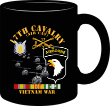Load image into Gallery viewer, Army - Bravo Troop, 2nd Squadron, 17th Cavalry, 101st Airborne Division with Vietnam Service Ribbons Mug