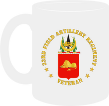 Load image into Gallery viewer, Army - Coat Of Arms - 33rd Field Artillery Regiment Regiment Veteran - Mug