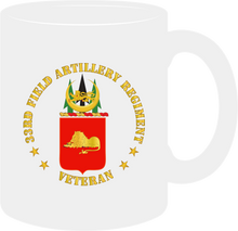Load image into Gallery viewer, Army - Coat Of Arms - 33rd Field Artillery Regiment Regiment Veteran - Mug