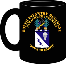 Load image into Gallery viewer, Army - COA - 507th Infantry Regiment - Mug