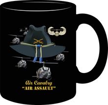 Load image into Gallery viewer, Army - Cavalry - Air Assault with Branch Insignia and Air Assault Badge and Slicks