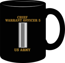 Load image into Gallery viewer, Army - Emblem - Chief Warrant Officer 5- Bar - US Army - Mug